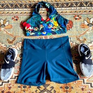 PBX Pro,‎ Large, Teal, Bike Shorts